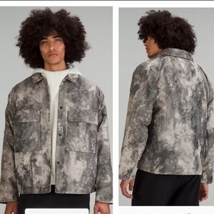 Lululemon LAB Lightweight Jacquard Jacket Apparition Jacquard Riverstone Size M.